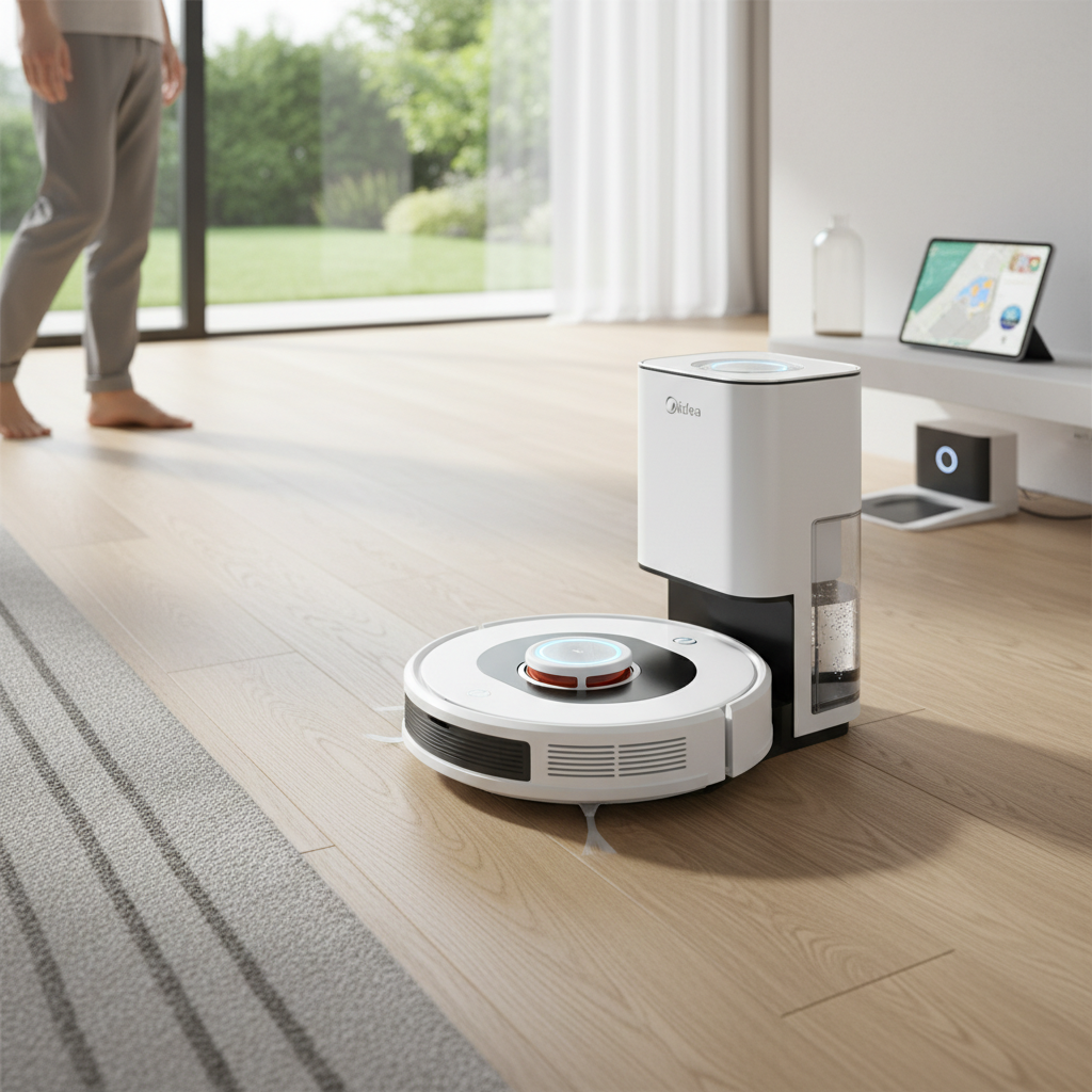 Review: Midea S8+ Robot Vacuum (Electrolysis) – A Comprehensive Look at Smart Cleaning