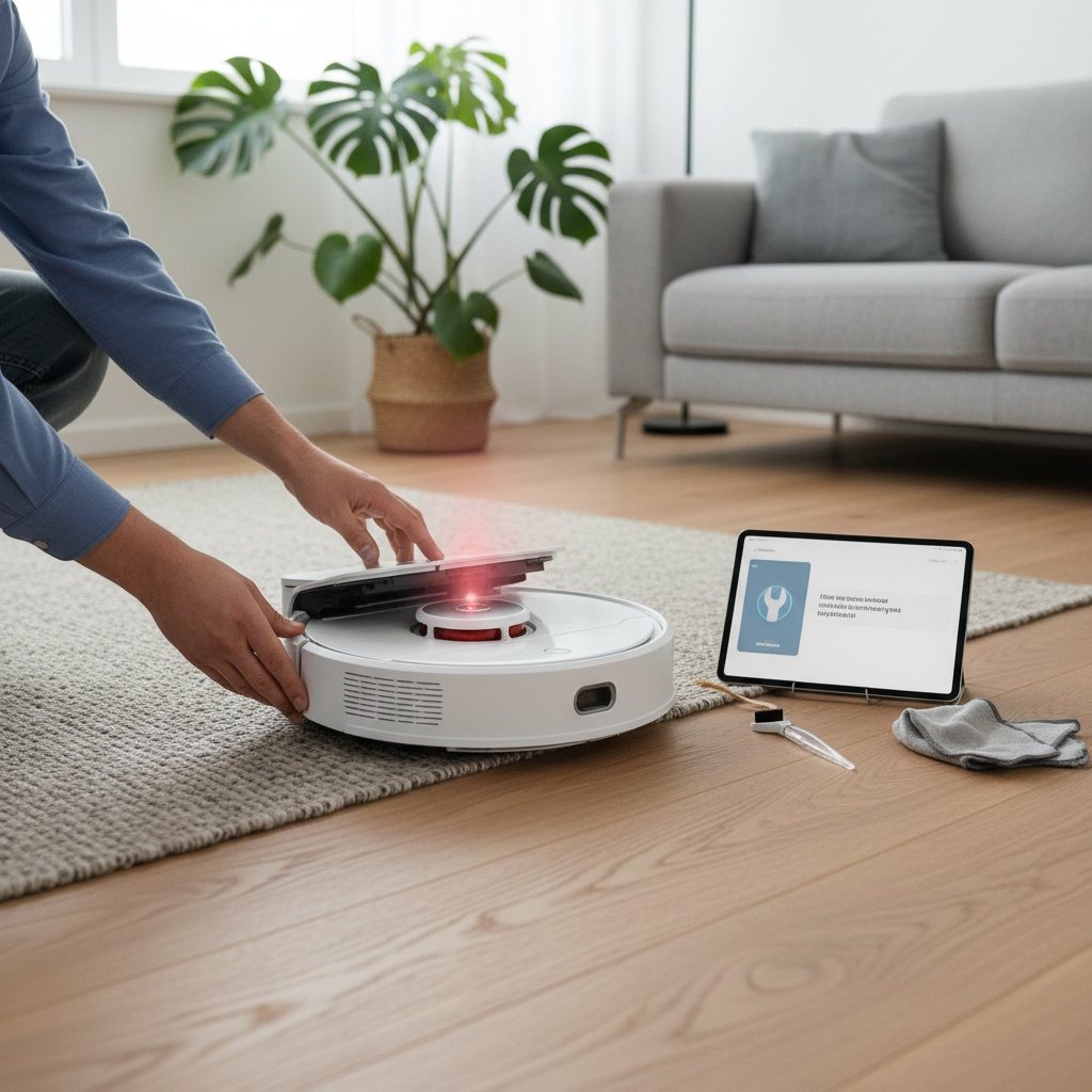 How to Fix the “Lidar Sensor Error” on Your Roborock Robot Vacuum