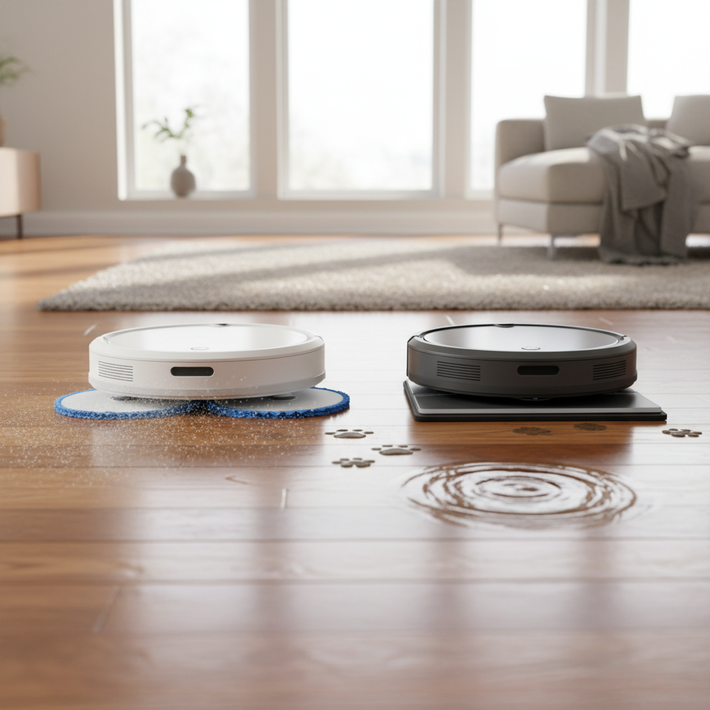 Robot Vacuum Mop Comparison: Rotating vs. Vibrating Technologies