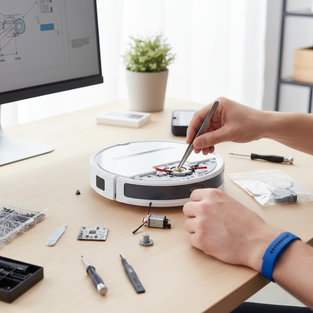 How to Repair a Broken Robot Vacuum Side Brush Motor: A DIY Guide